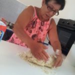 kneading gnocchi