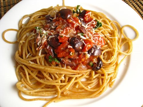 spaghetti alla puttanesca