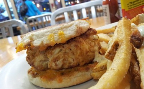mums washington crab cake