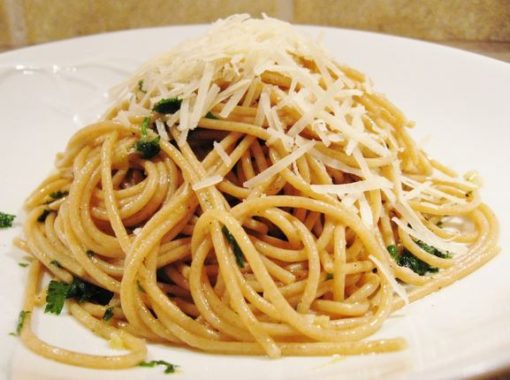 whole wheat lemon parsley