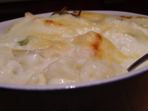 cauliflower cheese