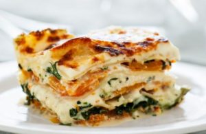 butternut squash and broccoli rabe lasagna