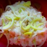 leek and rosemary risotto