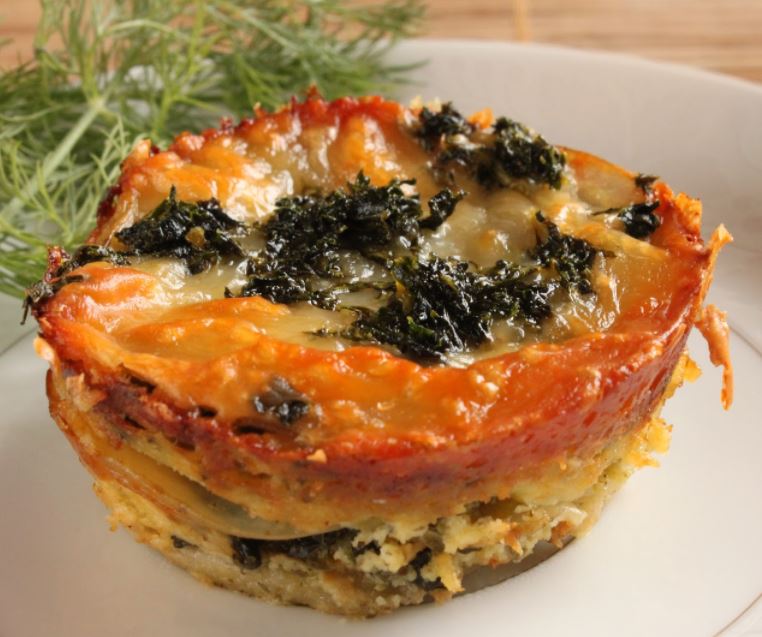 mini potato lasagna