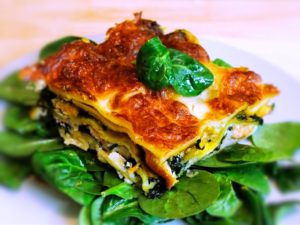 smoked salmon lasagna