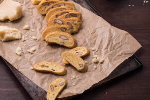 cheese and almond biscotti