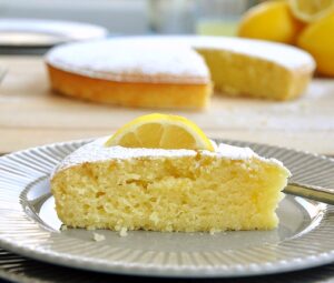 olive oil cake with lemon