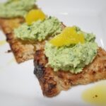 agliata pesto with ricotta
