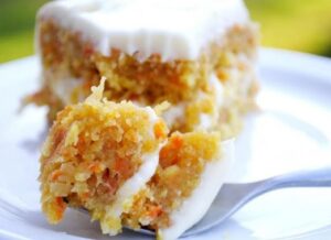 carrot and coconut cake