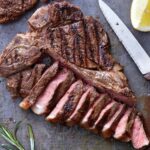 bistecca sliced