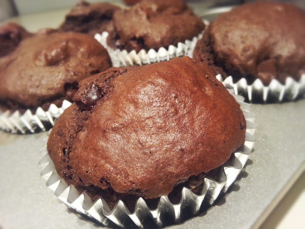 gluten free chocolate muffin